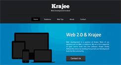 Desktop Screenshot of krajee.com