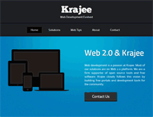 Tablet Screenshot of krajee.com